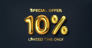 10% offer 